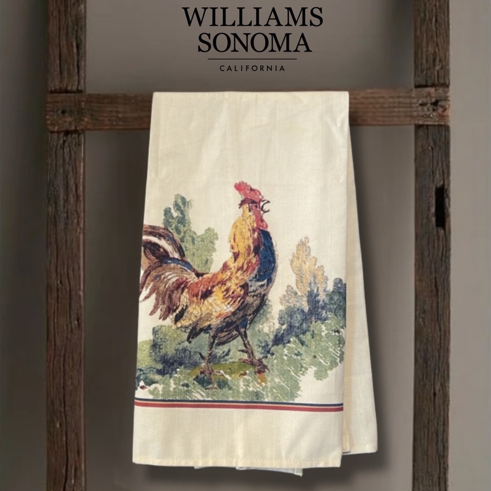Williams Sonoma Roster Kitchen Towel